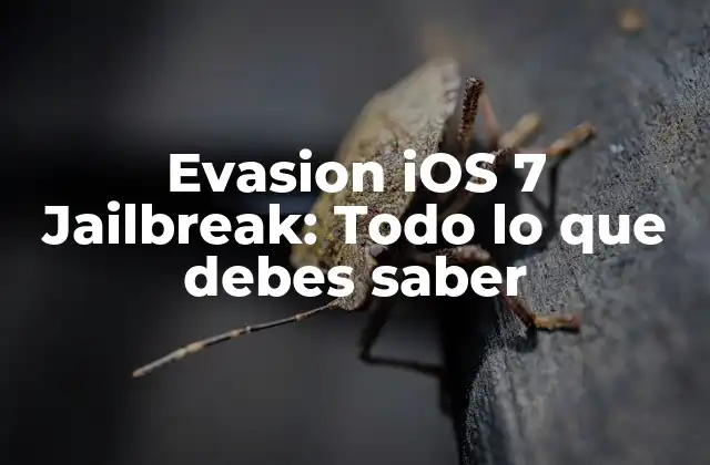 Evasion Ios 7 Jailbreak: Todo Lo que Debes Saber