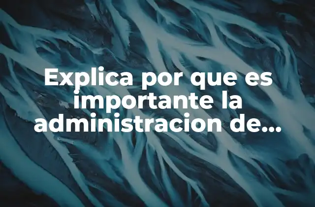 La base para la eficiencia empresarial