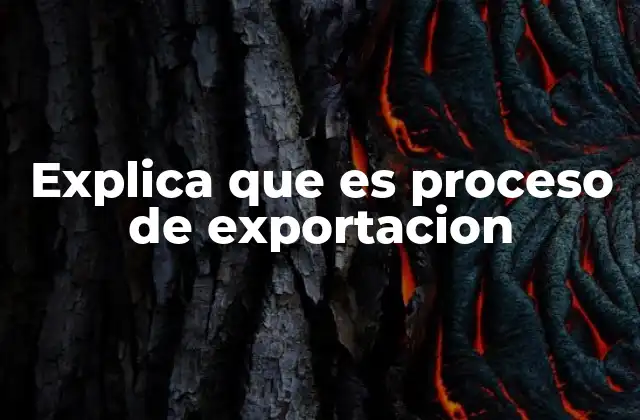 El viaje de una mercancía desde la fábrica hasta el cliente internacional