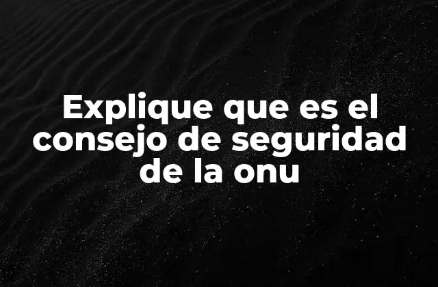 La estructura del Consejo y sus implicaciones geopolíticas