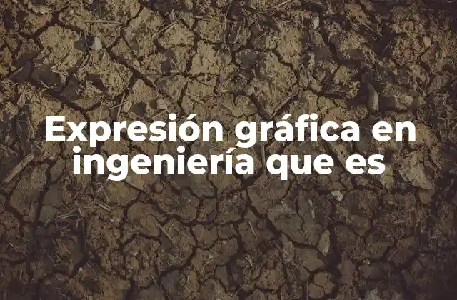 Expresión Gráfica en Ingeniería que es