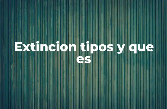 El impacto de la desaparición de especies en los ecosistemas