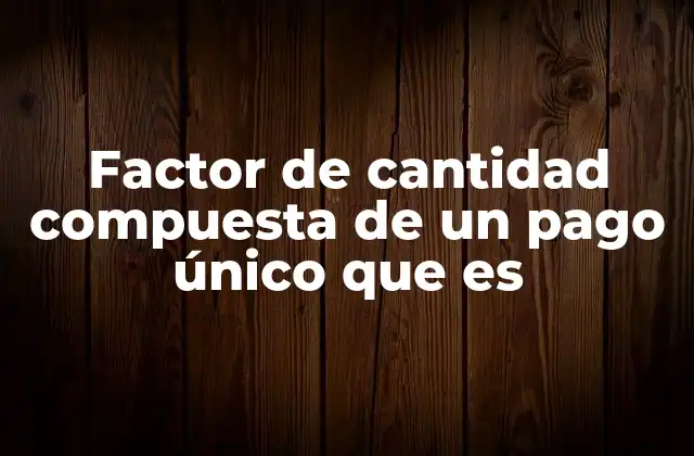 El poder del crecimiento compuesto en las finanzas personales
