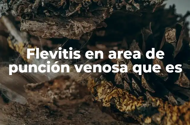 Flevitis en Area de Punción Venosa que es 2 Causas y factores de riesgo de la flevitis en punciones venosas