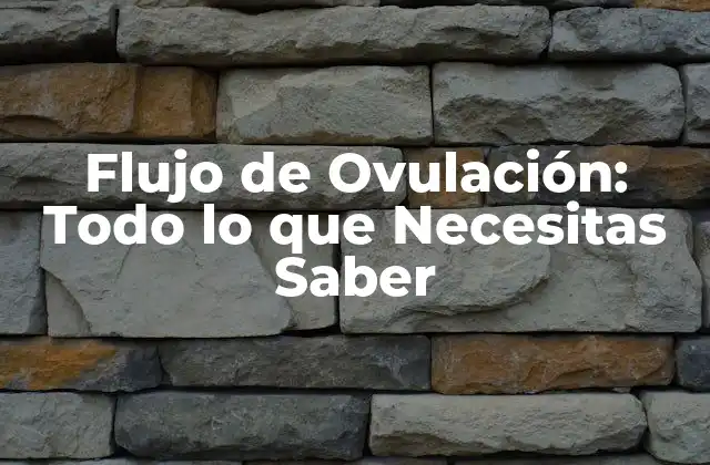 Flujo de Ovulación: Todo Lo que Necesitas Saber