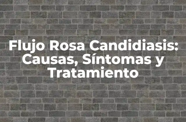 Flujo Rosa Candidiasis: Causas, Síntomas y Tratamiento
