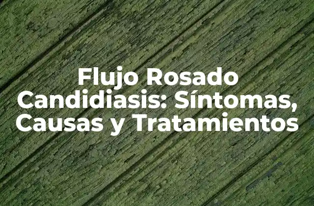 Flujo Rosado Candidiasis: Síntomas, Causas y Tratamientos