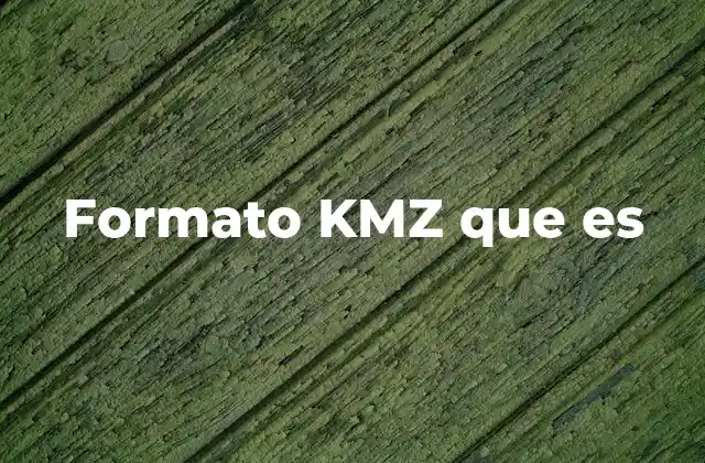 Formato Kmz que es 2 La importancia del KMZ en la geografía digital