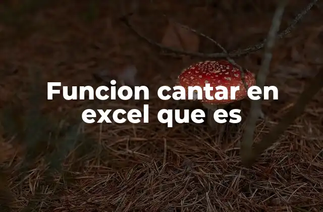 Cómo Excel procesa las funciones de conteo
