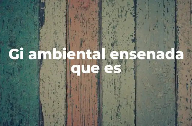 Gi Ambiental Ensenada que es 2 El rol del GI Ambiental en la sostenibilidad regional