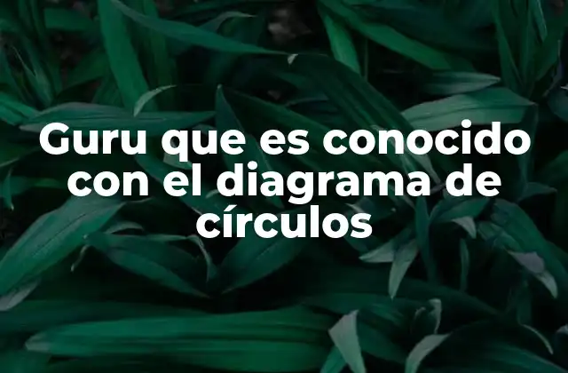 Guru que es Conocido con el Diagrama de Círculos