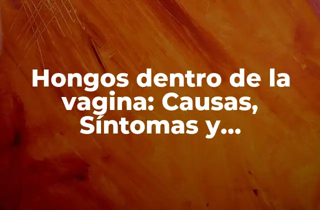 Hongos Dentro de la Vagina: Causas, Síntomas y Tratamientos 2 Causas de los hongos dentro de la vagina