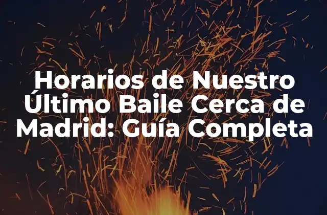 ¿Qué Tipo de Baile Estás Buscando?