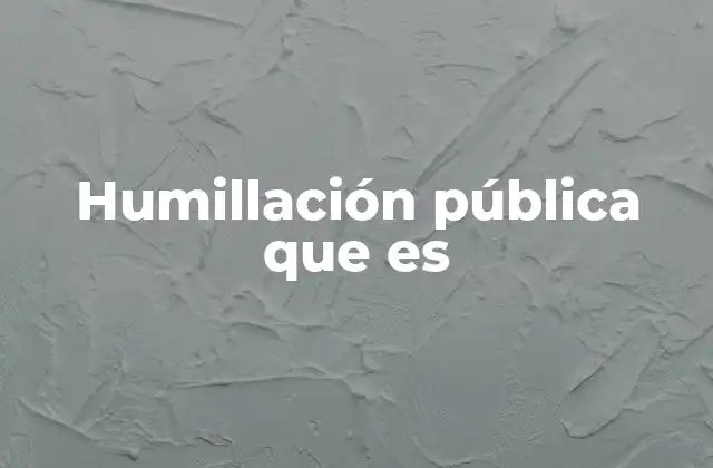 El impacto psicológico de la exposición al ridículo colectivo