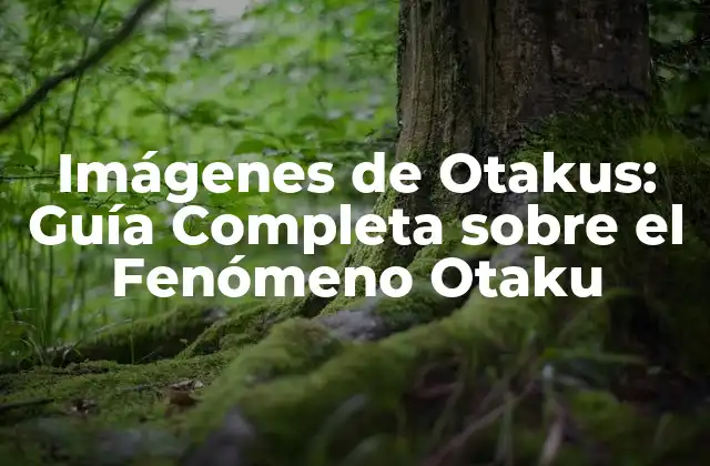 Imágenes de Otakus: Guía Completa sobre el Fenómeno Otaku