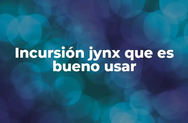 Incursión Jynx que es Bueno Usar 2 La importancia de Jynx en el universo Pokémon