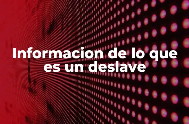 Informacion de Lo que es un Deslave