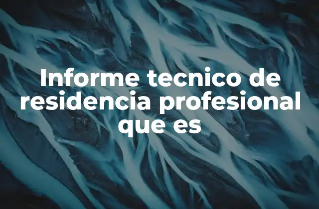 Cómo se relaciona la formación académica con la experiencia de residencia profesional
