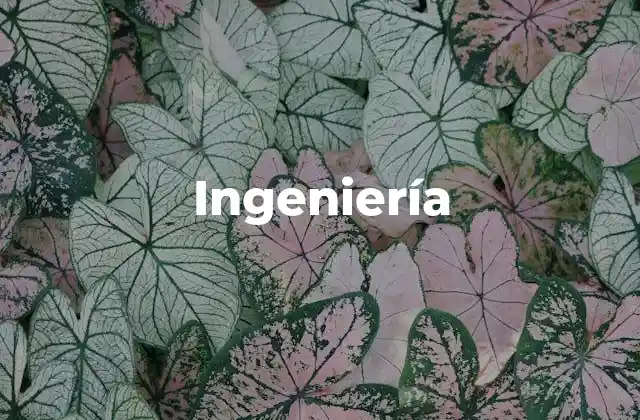 Ingeniería 2 La ingeniería como pilar del desarrollo tecnológico