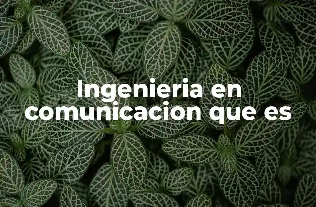 Ingenieria en Comunicacion que es 2 La evolución del transporte de información