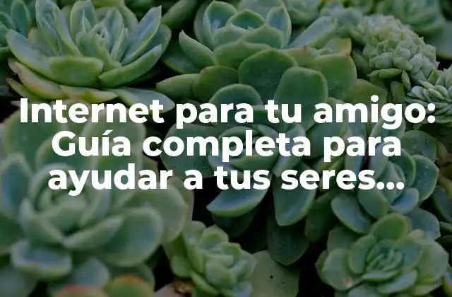 ¿Por qué es importante ayudar a tus seres queridos a conectarse a Internet?