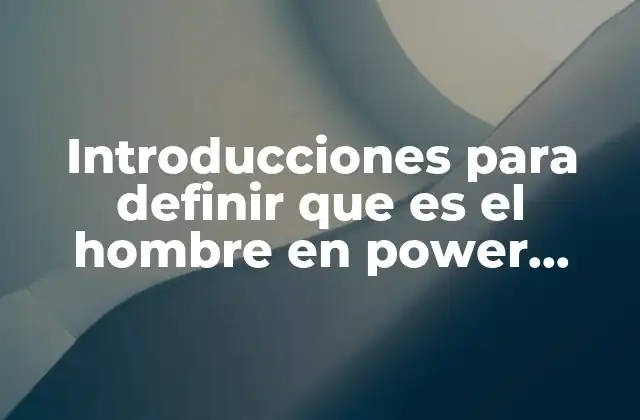 Introducciones para Definir que es el Hombre en Power Point 2 Cómo estructurar una presentación para definir el concepto del hombre