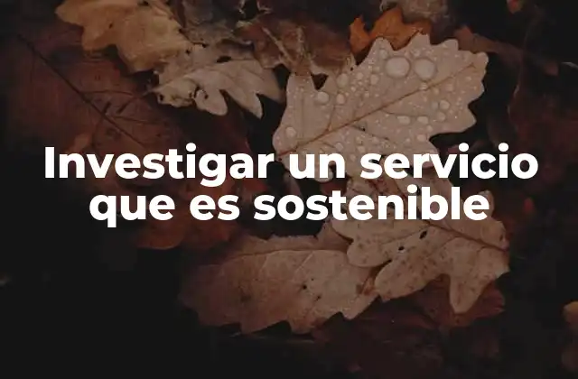 Evaluando la viabilidad a largo plazo de un servicio