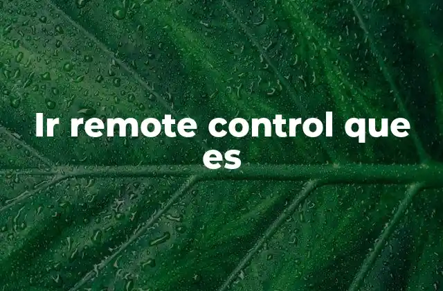 La evolución del control remoto y su impacto en la tecnología moderna