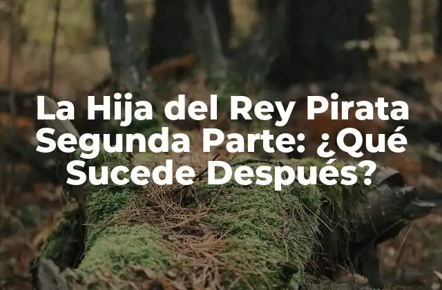 La Hija Del Rey Pirata Segunda Parte: ¿qué Sucede Después?