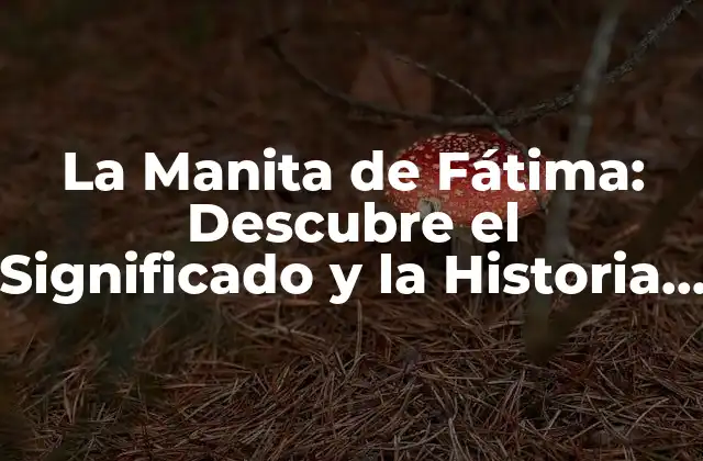 La Manita de Fátima: Descubre el Significado y la Historia Detrás de Este Talismán