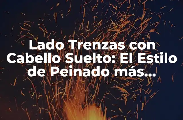 Lado Trenzas con Cabello Suelto: el Estilo de Peinado Más Popular Del Momento