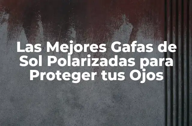 ¿Cómo Funcionan las Gafas de Sol Polarizadas?