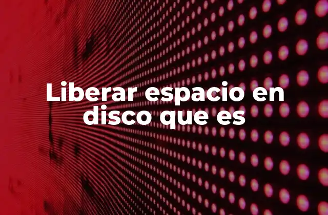 Cómo el espacio en disco afecta el rendimiento de tu dispositivo