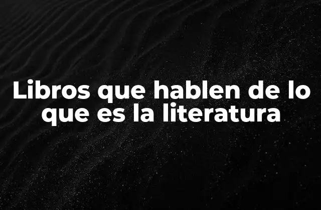 La importancia de reflexionar sobre la literatura