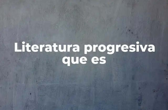 La literatura como herramienta de cambio social