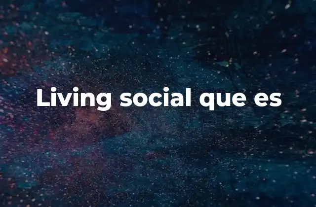 Living Social que es