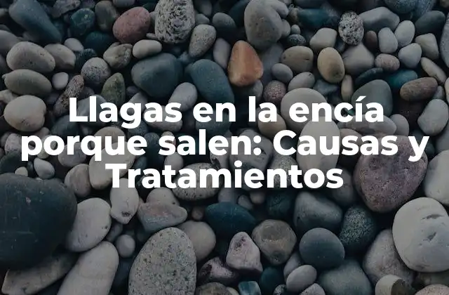 Llagas en la Encía Porque Salen: Causas y Tratamientos