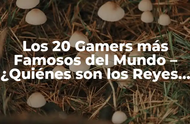 Los 20 Gamers Más Famosos Del Mundo – ¿quiénes Son los Reyes Del Gaming?