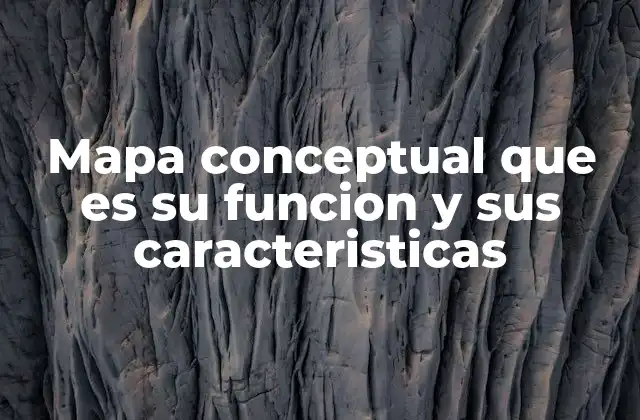 Mapa Conceptual que es Su Funcion y Sus Caracteristicas 2 La importancia de estructurar ideas de manera visual