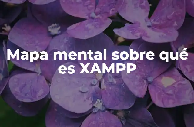 Mapa Mental sobre Qué es Xampp