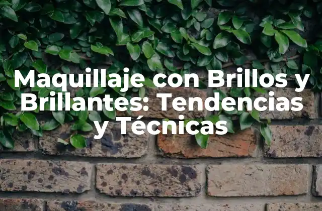 Maquillaje con Brillos y Brillantes: Tendencias y Técnicas