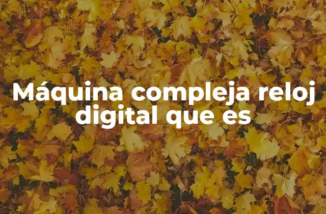 La evolución de los dispositivos de medición del tiempo