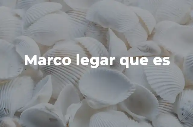 Marco Legar que es 2 La importancia del marco legar en el derecho sucesorio