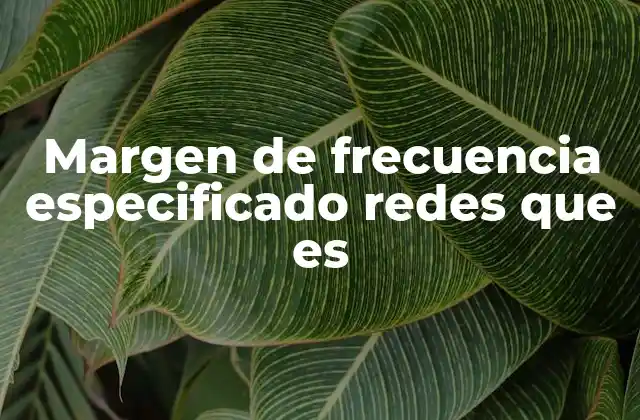 Importancia del rango de frecuencia en sistemas de comunicación