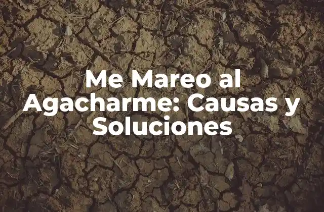 Me Mareo Al Agacharme: Causas y Soluciones 2 ¿Qué es la Hipotensión Ortostática?