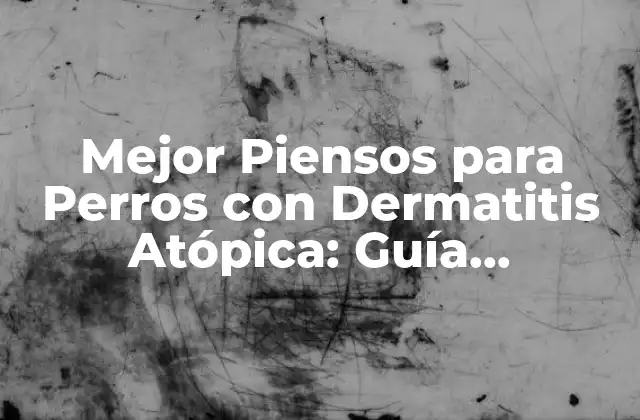 Causas y Síntomas de la Dermatitis Atópica Canina