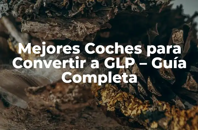 Mejores Coches para Convertir a Glp – Guía Completa