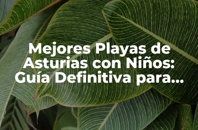 Mejores Playas de Asturias con Niños: Guía Definitiva para una Vacación en Familia