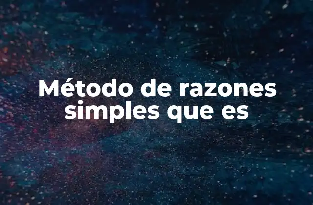 Aplicaciones del método en diversos contextos