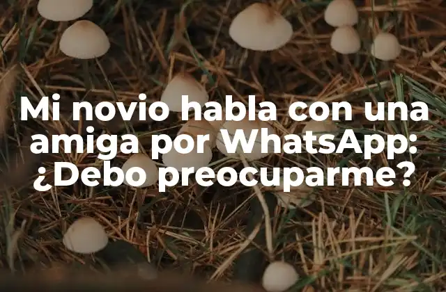 Mi Novio Habla con una Amiga por Whatsapp: ¿debo Preocuparme?